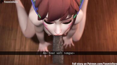 'BIG DICK HENTAI: D.Va's LOVE ADVENTURE'