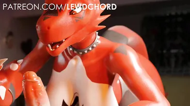 "Diamond Dogs and the Dirtiest Digimon - Guilmon's Filthy Love Tips"