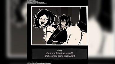 '¡Leyla monta a caballo en el pene de Andy! Versión hispana Nekobot'