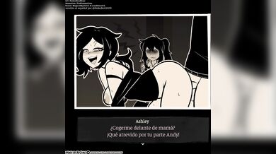 '¡Leyla monta a caballo en el pene de Andy! Versión hispana Nekobot'