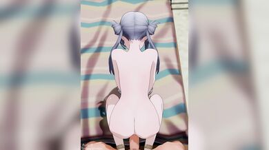 'Anal Intruder: Acacia's Naked Doggy Style in Normal and X-Ray Versions [Aung15]'