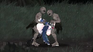 "Aradia, the Witch of the Woods, gets spit roasted by a group of horny ghouls in this epic hentai fantasy porno flick!"