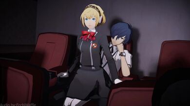 'Aigis, the Ultimate Defender of Justice, Takes it to the Next Level with a Sensual Ride on Her Trusted Steed'