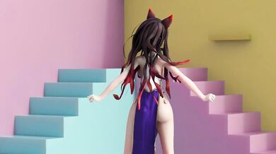 "Nezuko, the Sexy Robot Maid - Mixed with MMD and No.6"