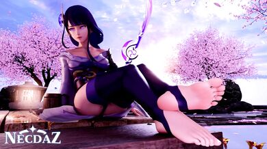 'Raiden, the Shogun of Sexual Pleasure, takes a bite out of Benjamin's Deli!'