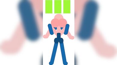 Hey, babe! Wanna watch me get fucked by a giant stick figure with an unbelievable dick?