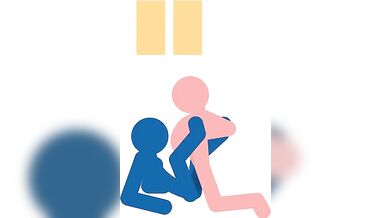 Hey, babe! Wanna watch me get fucked by a giant stick figure with an unbelievable dick?