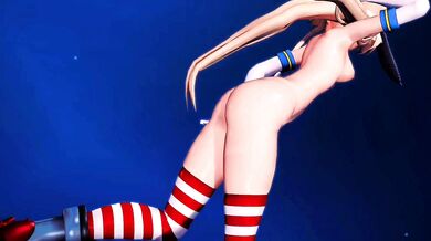 'The Tomboi Storms of Shimakaze - MMD R18 GenesisMMD'