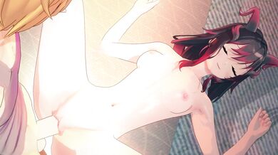 'Sweaty Lovemaking with a Thick Dildo'