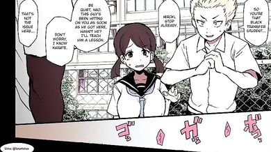 "The Foreign Exchange Student Gets Anally Penetrated by Three Strong Men."