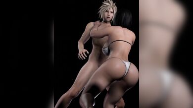 'Furious Tifa Delivers a Devastating Balls-Breaking Kick to Cloud's Manhood [Wiggly]'