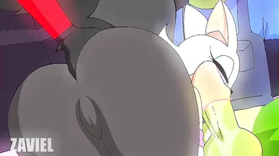 "Sexy Vampire Nympho Babe and her hot human lover fucking wild in the bedroom!"