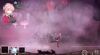 'The Mystic Isle: Vivi and the Magical Creatures - Vivi Overwhelmed by Giant Bats'