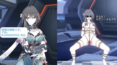 "[R18MMD Hypnosis]Honkai:hypnorail": The Hentai Hypnotic Rail Ride