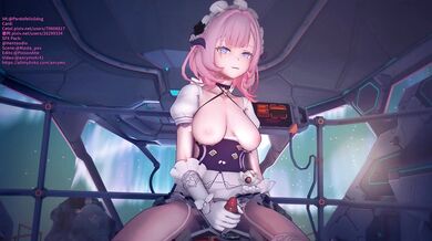 "Rubbing My Crotch on His Face: A Sensual Encounter with Pink-Haired Miss"