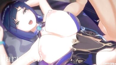 "Genshin Impact - Rough Fucking with Yelan"