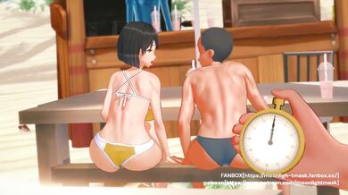 'Sexy lady with a phonk under the moonlight mask'