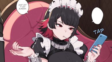 'Titans of Hentai: Maids of Justice, Starring AfroBull, Ellen and Joe'