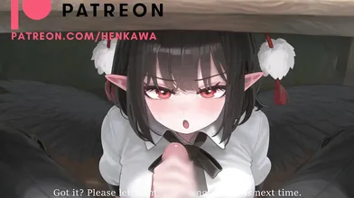 "The Shameful Hand Job: A Touhou Hentai Flick"
