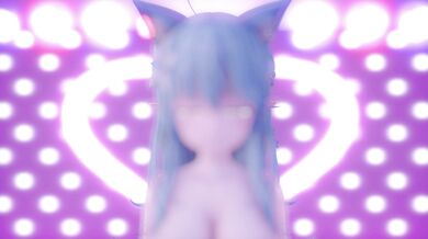 "Sensual Dancing with Nude Cat Ears - Ver. Lamy [moaning and groaning]"