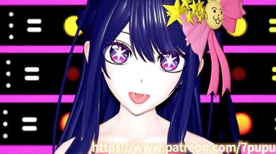 "Latex Ai Hoshino by Cobby. Sex version with clothes."
