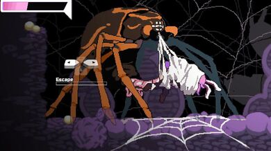 'The Depths of Love: Giant Spider vs. Bunny Girl'