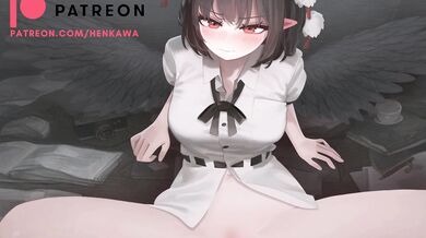 "The Touhou Missionary: Aya Shameimaru Gives Head for the First Time"