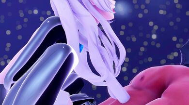 'Hentai TV Series Episode Murasaki Shion (Inverted Bunnysuit) [Reverse Cowgirl]'