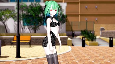 'The Incredible Sexy Cobby, A Miniskirt Stripper, And Her Sensual Adventure With The Hot Uruha Rushia (4K)'.