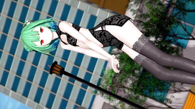 'The Incredible Sexy Cobby, A Miniskirt Stripper, And Her Sensual Adventure With The Hot Uruha Rushia (4K)'.