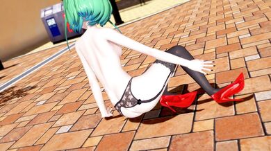 'The Incredible Sexy Cobby, A Miniskirt Stripper, And Her Sensual Adventure With The Hot Uruha Rushia (4K)'.