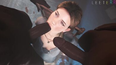 'Blacked Lara Croft Capture and Gangbang'