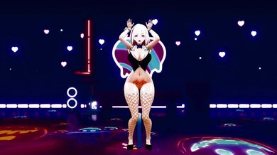 "Crazy Rabbit Gets Naughty with a Sexy Topaz and Her Big Tits!"