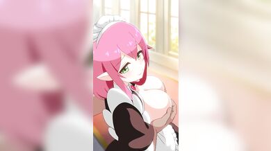 A Hot Hentai Adventure with the Maid in POV
