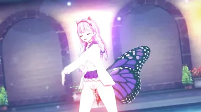 "Amazonian Goddess - Kitty Cats and Insects Unite!"