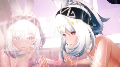 "[DoriDoriko] Mualani Bathroom Fucking"