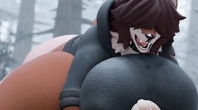 Rewritten as: "Busty baker takes on her sexy customers"