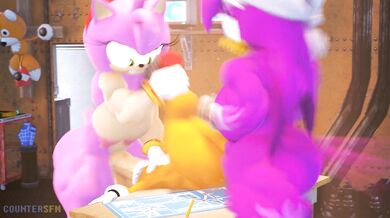 "Amy's Wave Crushes Tail's Cock"