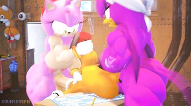 "Amy's Wave Crushes Tail's Cock"