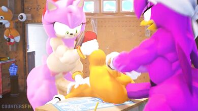 "Amy's Wave Crushes Tail's Cock"