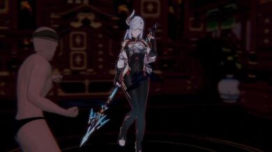 Genshin Impact: The Erotic Adventures of the Dragonborn Warrioress'