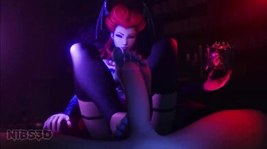 "'Lillith's Foot Job POV (Coombot3D)".