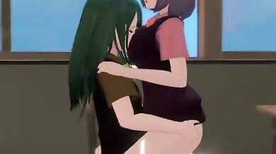 'Yuri in the Classroom - Saddle Style!'