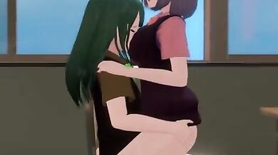 'Yuri in the Classroom - Saddle Style!'