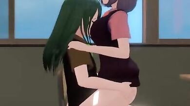 'Yuri in the Classroom - Saddle Style!'