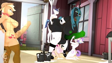 "Milking the Udder One"