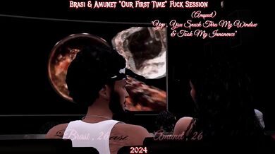 'Two Gods of Egypt: Brasis and Amunet's First Time Fuck Session'
