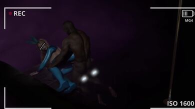 'Sexy Samus in bunny costume gets blacked by Mack G4'