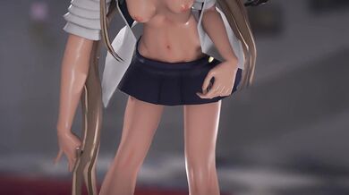 "Unleashing My Inner Sex Beast with the Shimakaze Phone Number [Version 2] [MMD R18]"
