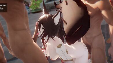 "My Hot Asian Sex Goddess Tingyun Rides Hard and Fast with a Huge Cock!"